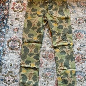 Naked & Famous Denim Camouflage Chinos